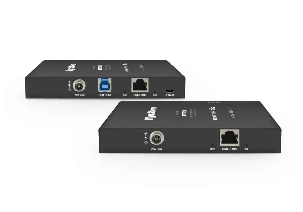 WyreStorm EX-100-USB3 HDBaseT USB 3.2 Gen 1 Extender / 100m / 4-Port / 5Gbps / PoH+ 25.5W