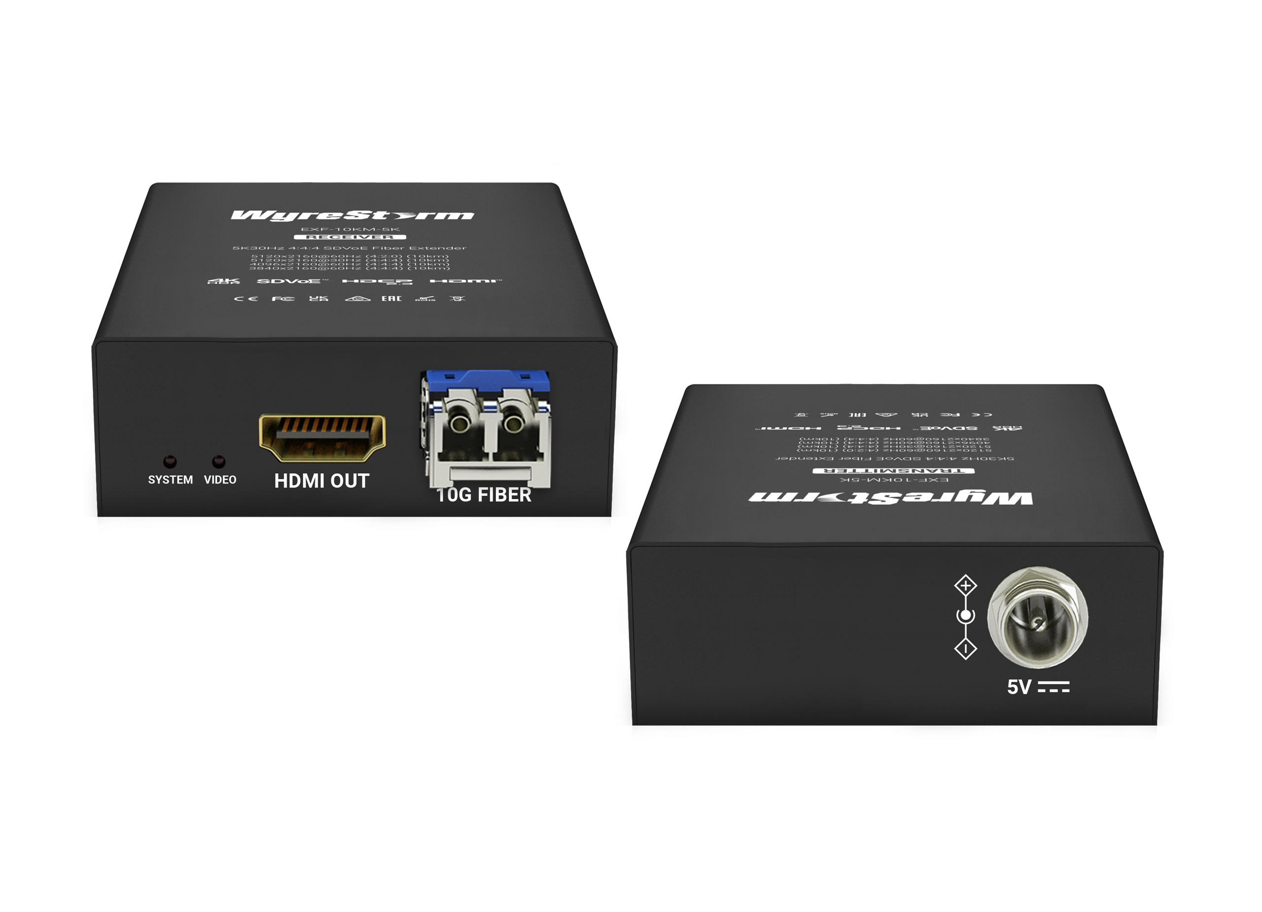 WyreStorm EXF-10KM-5K 5K30Hz 4:4:4 SDVoE Fiber Extender