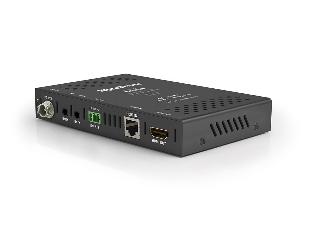 WyreStorm RX-35-POH HDBaseT 4K UHD Receiver / HDR / HDCP 2.2 / PoH / 35m 115ft / Bi-directional IR RS-232