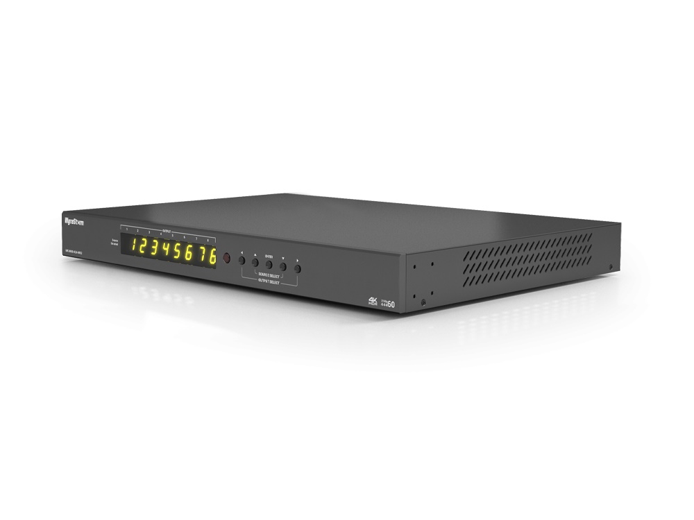 WyreStorm MX-0808-H2A-MK2 4K HDR 8×8 Pure HDMI Matrix with Scaling Outputs/Audio De-embed and ARC