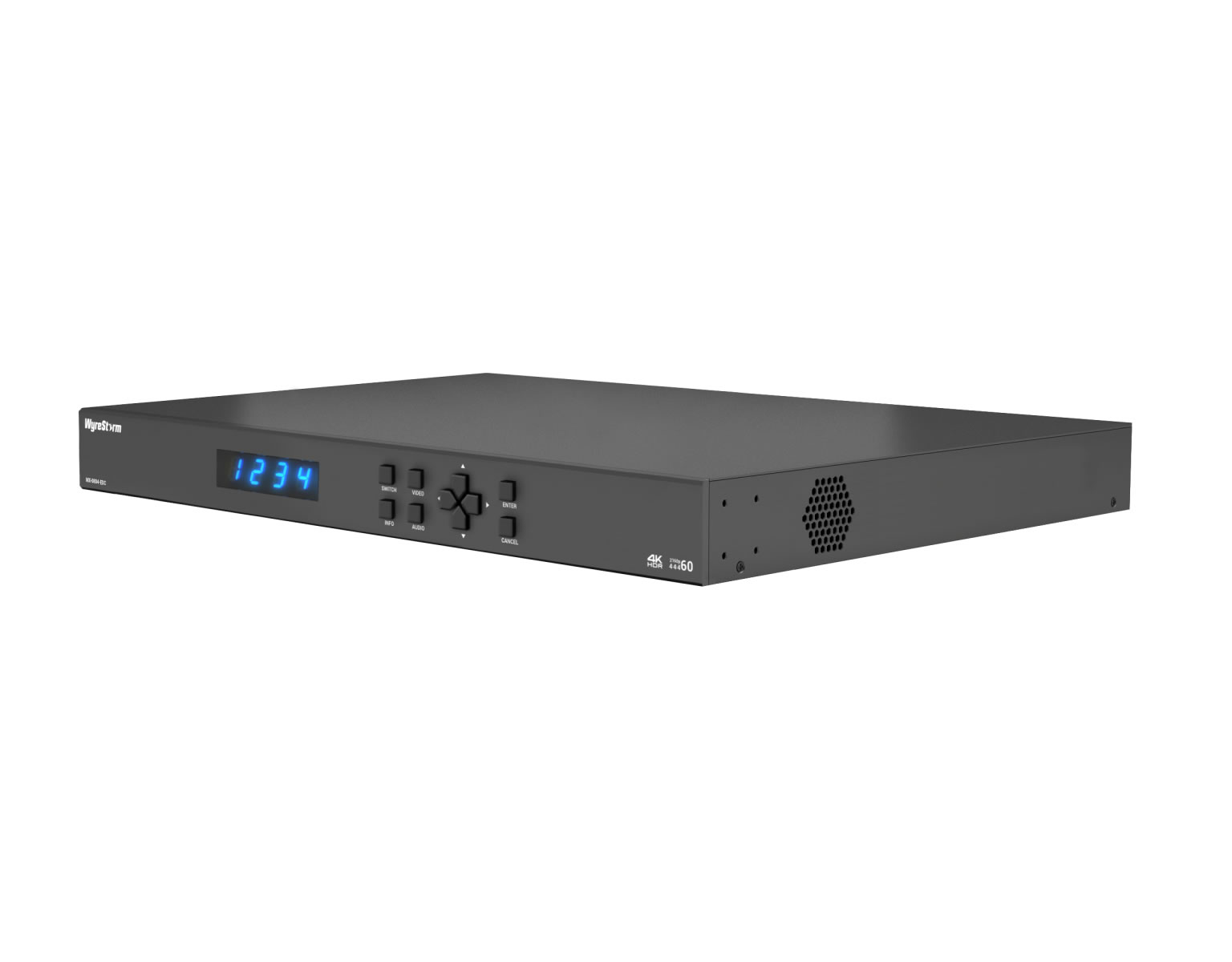 WyreStorm MX-0804-EDC 8×4 Seamless Matrix Switcher USB-C / HDMI / Dante / Audio DSP / 4K60