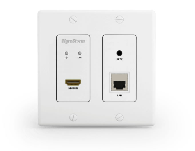WyreStorm NHD-120-IW-TX 4K30 H.265 In-Wall Encoder / HDMI Input / 1GbE / PoE