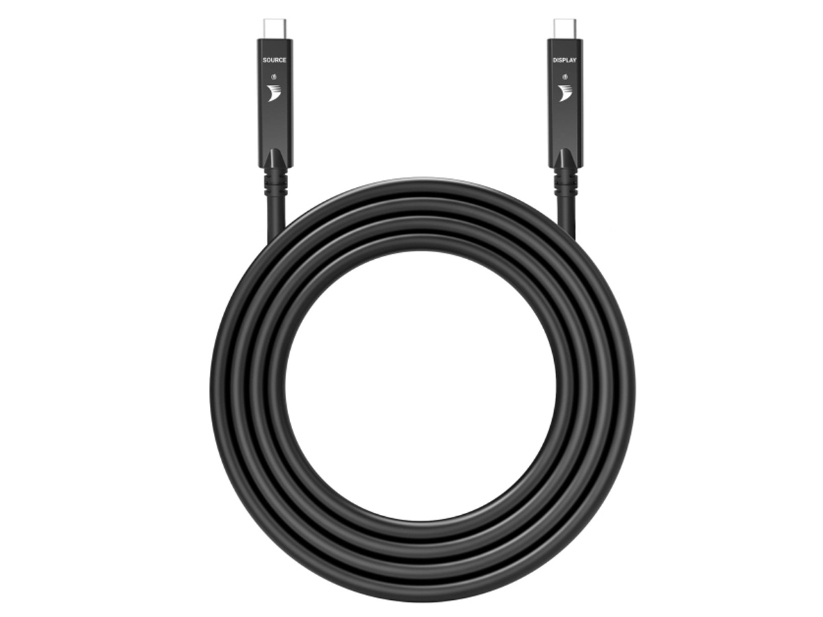 WyreStorm CAB-UAOC-USBC-10 USB-C to USB-C AOC 10m 32ft / 20Gbps / 60W PD / 8K / Adaptive 2-4 lane
