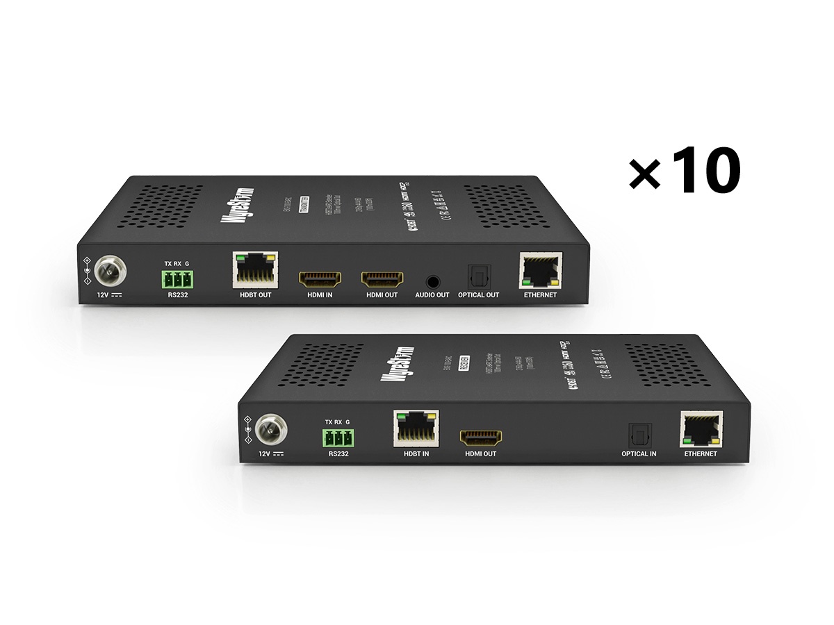 WyreStorm EX3-100-EARC Case Qty (10) HDBaseT 3.0 Extender 100m / 4K60 4:4:4 12bit / eARC / PoH / 1Gb Ethernet