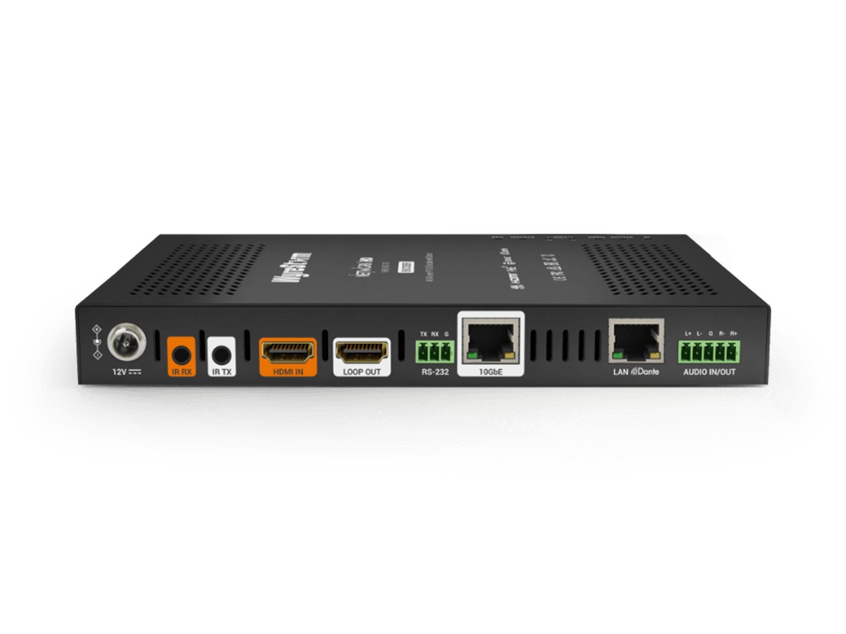 WyreStorm NHD-610-TX v2 4K60 4:4:4 SDVoE Encoder / 10G RJ45 / Dolby Vision HDR / PoE+ / Dante AES67 / USB HID / RS232 IR