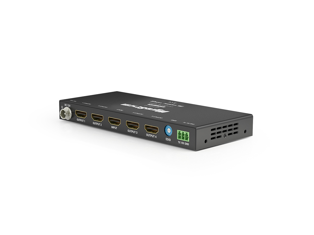 WyreStorm SP-0104-H2 HDBaseT 1×4 HDMI Splitter / 4K60 4:4:4 HDR / HDCP 2.2 / EDID / 18Gbps