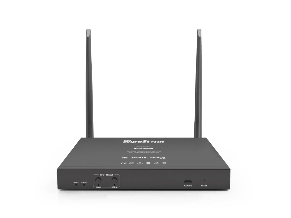 WyreStorm SW-220-TX-W 2-Input 4K Presentation Switcher with Wireless Casting