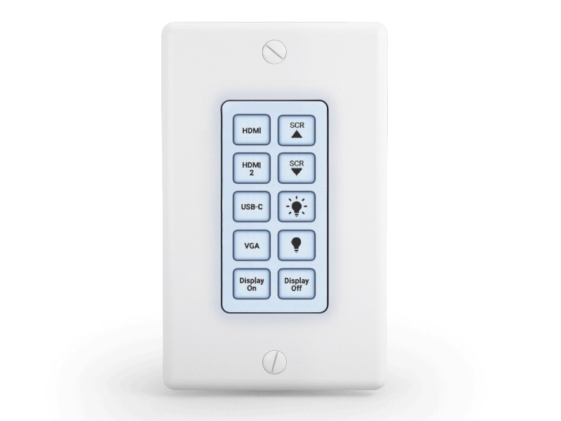 WyreStorm SYN-KEY10 Synergy 10-Button Keypad Controller