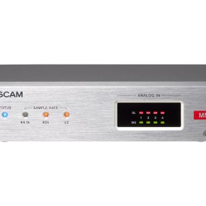 TASCAM MM-4D/IN-E 4 Mic/Line Input Dante Converter with DSP Euroblock