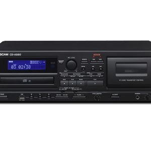 TASCAM CD-A580-V2 CD Player / Cassette Recorder / USB MP3 Recorder Player / RCA Outputs / Rack-Mount