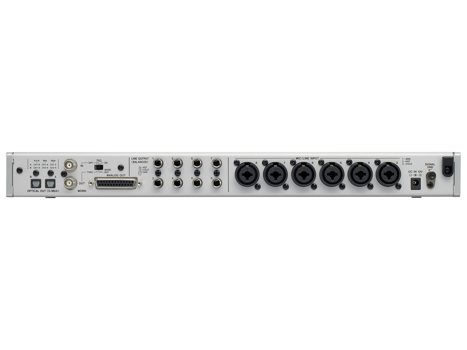 TASCAM SERIES 8p Dyna 8 Channel Mic Preamplifier with Analog Compressor - Image 3