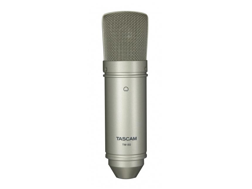 TASCAM TM-80 Studio Condenser Microphone/18mm pure aluminum diaphragm/20Hz to 20kHz